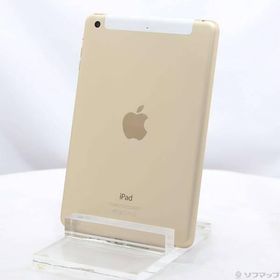 〔中古〕Apple(アップル) iPad mini 3 16GB ゴールド MGYR2J／A au〔348-ud〕