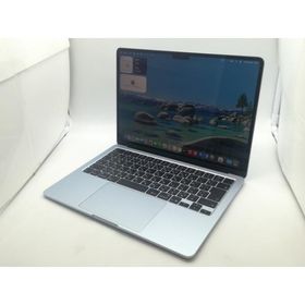 【中古】Apple MacBook Air 13インチ (M4,2025) M4(CPU:10C/GPU:8C) 16GB/256GB スカイブルー MC6T4J/A【OSU301】保証期間１ヶ月【ランクA】