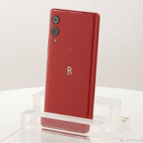 〔中古〕楽天 Rakuten Hand 5G 128GB クリムゾンレッド P780 楽天 SIMフリー〔251-ud〕