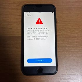 ジャンク iPhone SE (第3世代) アクティベート不可