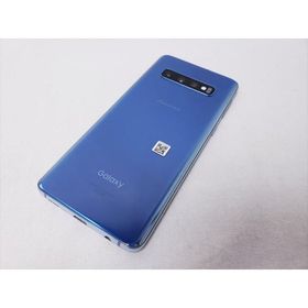 (中古) SC-03L プリズムブルー /Galaxy S10 【SIMロック解除品】、docomo