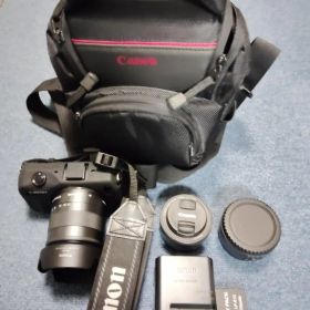 動作確認済 Canon キャノン EOS M ミラーレス デジタルカメラ レンズ