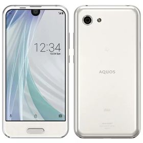 【SIMロック解除済】au AQUOS R compact SHV41 ムーンホワイト SHARP 当社3ヶ月間保証 中古 イオシス