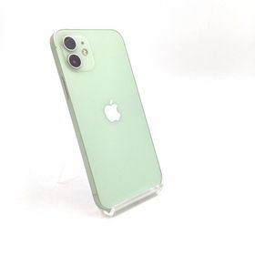 アップル(Apple)の【全額返金保証】【最速発送】Apple iPhone iPhone 12 128GB グリーン au 動作確認済(スマートフォン本体)