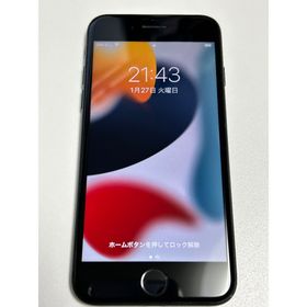 アイフォーン(iPhone)のiPhone7 128GB ブラック 本体のみ SIMロック解除済み(スマートフォン本体)