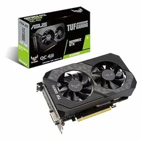 【中古】ASUS NVIDIA GeForce GTX 1650 SUPER 搭載 デュアルファンモデル 4G TUF-GTX1650S-O4G-GAMING