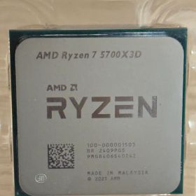 【動作確認済】AMD ゲーム特化型CPU Ryzen 7 5700X3D AM4