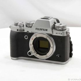 〔中古〕富士フイルム(FUJIFILM) FUJIFILM X-T3 ボディ シルバー〔276-ud〕