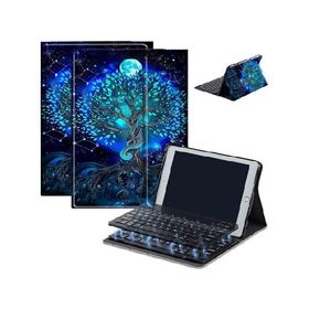 Case for Fire HD 10 ＆ 10 Plus Tablet (13th/11th Generation, 2023/2021 Release) 10.1" with Keyboard, PU Leather Multiple-Angles Keyboard C_並行輸入