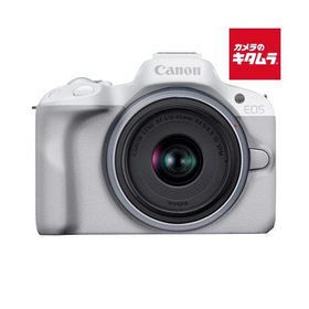 キヤノン EOS R50 RF-S18-45 IS STMレンズキット ホワイト Canon ミラーレス一眼カメラ Wi-Fi搭載 入門 初心者 《納期約１−２週間》