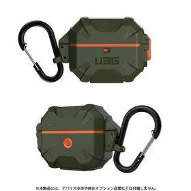 プリンストン UAG社製 PATHFINDER Apple AirPods 第3世代用 (オリーブ/オレンジ)(UAG-AP3PF-OL/OR)