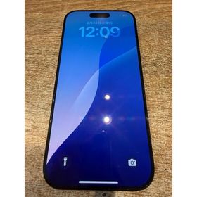 【中古正常品】iPhone16Pro 128GB ブラックチタニウム SIMフリー MYMV3J/A A317