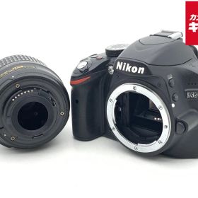 【中古】 【並品】 ニコン D3200 レンズキット ブラック