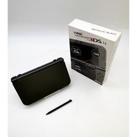 ニンテンドー3DS(ニンテンドー3DS)の任天堂 New ニンテンドー3DS LL メタリックブラック(家庭用ゲーム機本体)