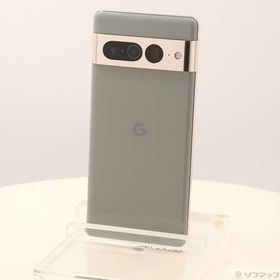 〔中古〕GOOGLE(グーグル) Google Pixel 7 Pro 128GB ヘイゼル GA034 au SIMフリー 〔ネットワーク利用制限▲〕〔258-ud〕