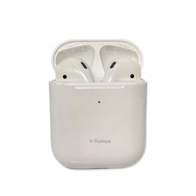 Apple◆ワイヤレスイヤホン/A2031/AirPods第2世代/エアポッツ/ネーム有