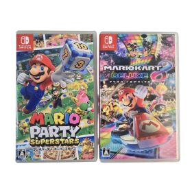 【美品】マリオカート8DX ＆ マリオパーティ スーパースターズ 2点セット