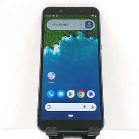 Android One S5 S5-SH Y!mobile ダークブルー 送料無料 即決 本体 c17282