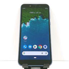 Android One S5 S5-SH Y!mobile ダークブルー 送料無料 即決 本体 c17281