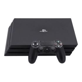 中古 PlayStation4 Pro 本体SONY ソニーCUH-7200BB01 0286102コンディションランク【B】（商品 No.64-0）