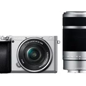 ★ソニー / SONY α6400 ILCE-6400Y ダブルズームレンズキット [シルバー]【デジタル一眼カメラ】【送料無料】