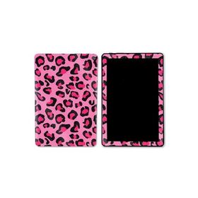 MightySkins Glossy Glitter Skin Compatible with Kindle Fire HD 10 (2023) - Pink Leopard | Protective, Durable High-Gloss Glitter Finish | _並行輸入