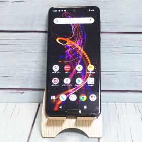 AQUOS R docomo 5G SHARP SH-51A ブラック [訳あり] 本体 白ロム SIMロック解除済み SIMフリー D084681