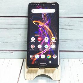 AQUOS R docomo 5G SHARP SH-51A ブラック 本体 白ロム SIMロック解除済み SIMフリー B083733