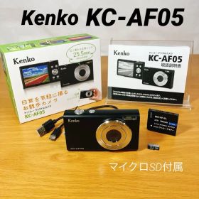 【美品】Kenko KC-AF05 コンパクトデジタルカメラ 16GB付 動確済