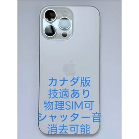 Apple iPhone 16 Pro Max White 256GB CA版(スマートフォン本体)