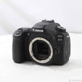 〔中古〕Canon(キヤノン) EOS 80D ボディ ブラック〔297-ud〕