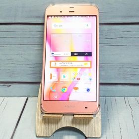 SHARP au AQUOS SERIE SHV34 PINK ピンク 本体 白ロム SIMロック解除済み SIMフリー C707366