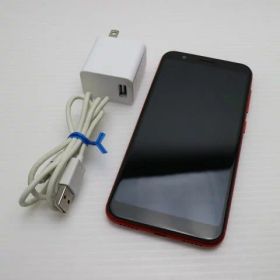 【中古】 新品同様 ZenFone Max (M1) レッド スマホ 本体 白ロム 中古 土日祝発送OK