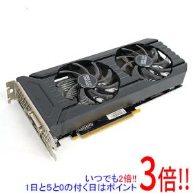 【1日と5.0のつく日、18日はポイント3倍！】【中古】PALIT GeForce GTX1060 3GB DUAL NE51060015F9-1061D PCIExp 3GB