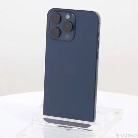 ソフマップ 〔中古品〕 iPhone15 Pro Max 512GB ブルーチタニウム MU6X3J／A SIMフリー【276】