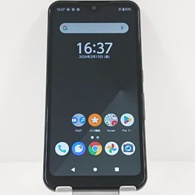 arrows We FCG01 au ブラック 送料無料 即決 本体 c17129