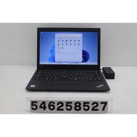 ノートパソコン Lenovo ThinkPad L380 Core i3 8130U 2.2GHz/8GB/256GB(SSD)/13.3W/FWXGA(1366x768)/Win11
