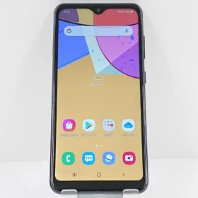 Galaxy A21 シンプル SCV49 au ブラック 送料無料 本体 c17464