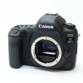 【中古】 《良品》 Canon EOS 5D Mark IV ボディ 【CF/SDカバーファインダーユニット液晶モニター上カバー耳環右ラバー部品交換/各部点検済】 [ デジタルカメラ ]