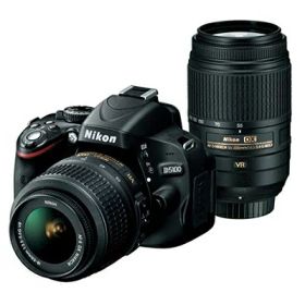 【中古】 Nikon デジタル一眼レフカメラ D5100 ダブルズームキット D5100WZ