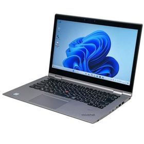 6ヶ月保証 lenovo ThinkPad X1 Yoga ノートパソコン 第8世代 Core i5 Windows11 64bit WEBカメラ メモリ8GB 高速 SSD WiFi フルHD タッチパネル A4サイズ 中古 4