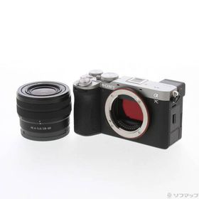 〔中古〕SONY(ソニー) α7C II ズームレンズキット シルバー ILCE-7CM2L S〔258-ud〕