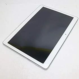 【中古】「ほぼ新品」docomo d-01H シルバー dtab SU6390