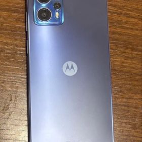 Motorola スマートフォン moto g13 ラベンダーブルー カバー付