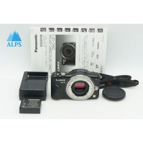 良品 Panasonic パナソニック LUMIX DMC-GF3 ボディ ミラーレス一眼カメラ ブラック 260219g【アルプスカメラ】