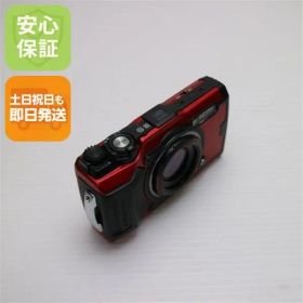 美品 TG-6 レッド 即日発送 OLYMPUS コンパクトデジタルカメラ 土日祝発送OK 02000