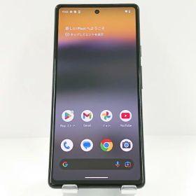 Google Pixel 6a au チャコール 送料無料 本体 c15129 【中古】