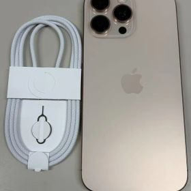 極美品 電池93%SIMフリー iPhone16 Pro MAX 512GB デザートチタニウム