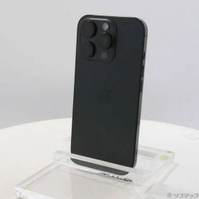 ソフマップ 〔中古品〕 iPhone16 Pro 256GB ブラックチタニウム MYN03J／A SIMフリー【348】