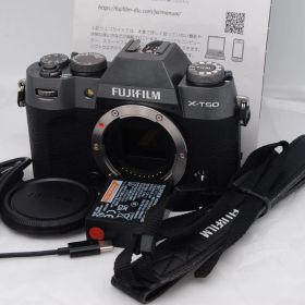 9531ショット！良品 ★ FUJIFILM X-T50 ボディ チャコールシルバー ミラーレス一眼カメラ